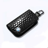 BMW PU Leather Car Key Case Pouch Key Bag Protector