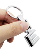 Mercedes Benz Letter A B C E G R S GL ML SL Metal Car Keychain Key Ring Holder