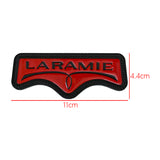 Dodge LARAMIE Logo Metal Car Rear Sticker Decal Auto Front Grille Emblem