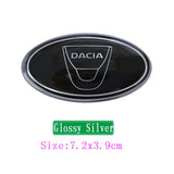 Dacia Elliptical Metal Car Window Sticker Emblem Badge Decal