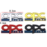 Opel OPC Line Logo Metal Front Grille Emblem Badge Rear Sticker Decal