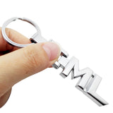 Mercedes Benz Letter A B C E G R S GL ML SL Metal Car Keychain Key Ring Holder
