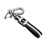 Lincoln PU Leather Car Key Chain Holder Auto Keyring