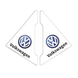 2PCS VW Car Door Corner Edge Cover Anti-Scratch Protective Sticker