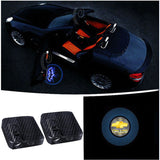 2pcs Chevrolet Wireless Car Welcome Door Laser Projection LED Light