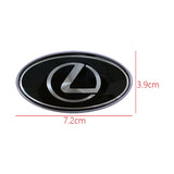 Lexus Elliptical Metal Car Window Sticker Emblem Badge Decal