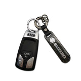 Suzuki Carbon Fiber Car Logo Keychain Keyring