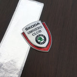 Skoda Metal Shield Car Rear Sticker Auto Window Emblem Badge Decal