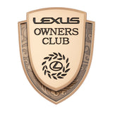 Lexus Metal Shield Car Rear Sticker Auto Window Emblem Badge Decal