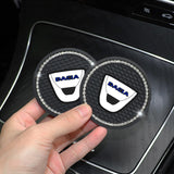 2PCS Dacia Diamond Car Water Coaster Cup Mat