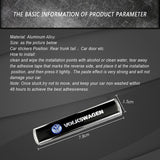 2pcs Volkswagen GTI Racing Metal Car Sticker Emblem Badge Decal Decoration