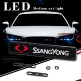 Ssang Yong Car Front Hood Grille LED Light