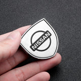 2pcs 39x39mm Nissan Nismo Shield Metal Car Window Sticker Emblem Badge Decal