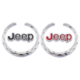 Jeep Metal Car Rear Sticker Auto Window Emblem Badge Decal