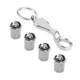 4pcs/set Infiniti Logo Car Air Valve Stem Caps Auto Tyre Valve Covers