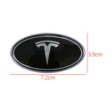 Tesla Elliptical Metal Car Window Sticker Emblem Badge Decal