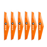 6pcs BMW M Power TPU Car Door Anti-collision Protective Stickers Bumper Strip Decal