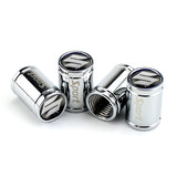 4pcs Suzuki Logo Car Tire Valve Caps