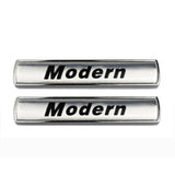 2pcs BMW M3 M5 M Performance Hamann Luxury Metal Car Sticker Emblem Badge Decal Decoration