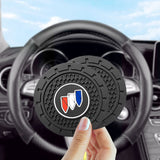 2pcs/set Buick Logo PVC Waterproof Car Water Coaster