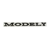 Tesla ModelY Letter Metal Car Rear Sticker Decal Emblem Badge