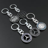 Mercedes Benz AMG Brabus Apple Tree Metal Car Keychain Key Ring Holder
