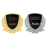 Audi Metal Diamond Car Rear Sticker Trunk Emblem Badge Decal