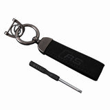 Audi RS Sline Suede Metal Car Keyring Pendant