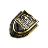 Subaru Shield Carbon Fiber Car Rear Sticker Window Emblem Badge Decal