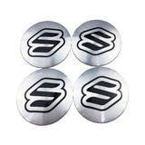 4pcs/set 56mm Suzuki Car Wheel Center Hub Sticker Decal