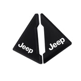 2PCS Jeep Car Door Corner Edge Cover Anti-Scratch Protective Sticker