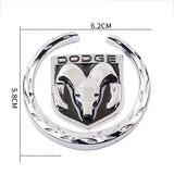 Dodge Metal Car Rear Sticker Auto Window Emblem Badge Decal