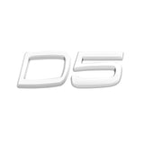 Volvo D2 D3 D4 D5 D6 D7 D8 Metal Car Rear Sticker Emblem Badge Decal