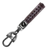Ford Mustang PU leather Braided Rope Car Keychain