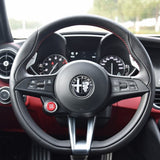 40mm Alfa Romeo Logo Allloy Car Steering Wheel Sticker Decal