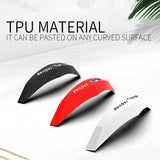 6pcs Jaguar TPU Car Door Anti-collision Protective Stickers Bumper Strip Decal