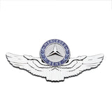 Mercedes Benz Car Body Wing Emblem Sticker Metal Auto Window Trunk Badge Decal