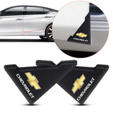 2PCS Chevrolet Car Door Corner Edge Cover Anti-Scratch Protective Sticker