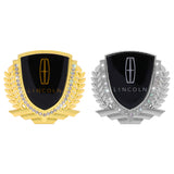 Lincoln Metal Diamond Car Rear Sticker Trunk Emblem Badge Decal