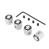 4pcs/set Suzuki Anti-Theft Car Air Valve Stem Cap Auto Tyre Valve Covers