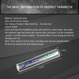 2pcs Ford ECOBOOST Metal Car Sticker Emblem Badge Decal Decoration