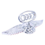 Audi Angle Wings Metal Car Front Hood Bonnet Sticker Emblem Badge