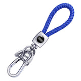 Audi Braided Rope Car Keychain Keyring Pendant