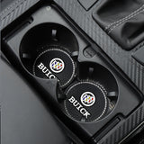 2PCS Buick Diamond Car Water Coaster Cup Mat