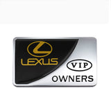Lexus VIP OWNERS Metal Car Stickers Rear Emblem Badge