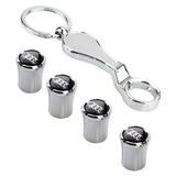 4pcs/set Audi Car Tire Valve Caps Auto Tyre Wheel Air Covers Air Caps