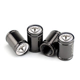 4pcs Tesla Logo Car Tire Valve Caps
