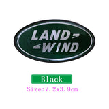 Land Rover Elliptical Metal Car Window Sticker Emblem Badge Decal