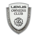 Lexus Metal Shield Car Rear Sticker Auto Window Emblem Badge Decal