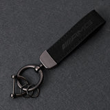 Mercedes Benz AMG Suede Metal Car Keyring Pendant